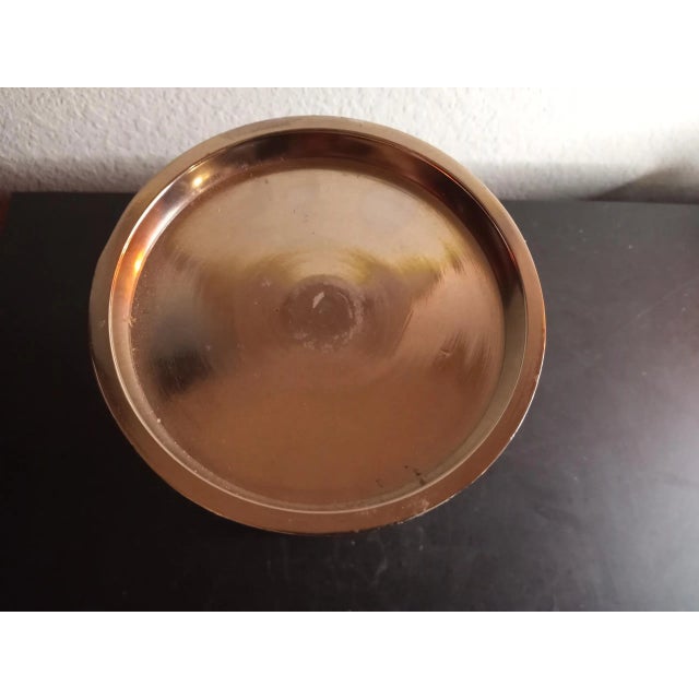 This is a 1980 Abalone Shell with Metal 7" Single Candle Holder. Procured at auction BOX 14