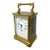 Antique French Ormolu Gilt Bronze Brass Miniature Mantle Clock Jackson Paris 19c For Sale