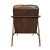 Chestnut Leather Accent Chair For Sale In Los Angeles - Image 6 of 8