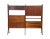 Vintage Danish Imported Mid Century Standalone Bookcase With Writing Desk or Bar Top For Sale - Image 10 of 13
