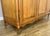 Vintage French Louis XVI Style Carved Oak 3-Door Armoire For Sale - Image 11 of 13