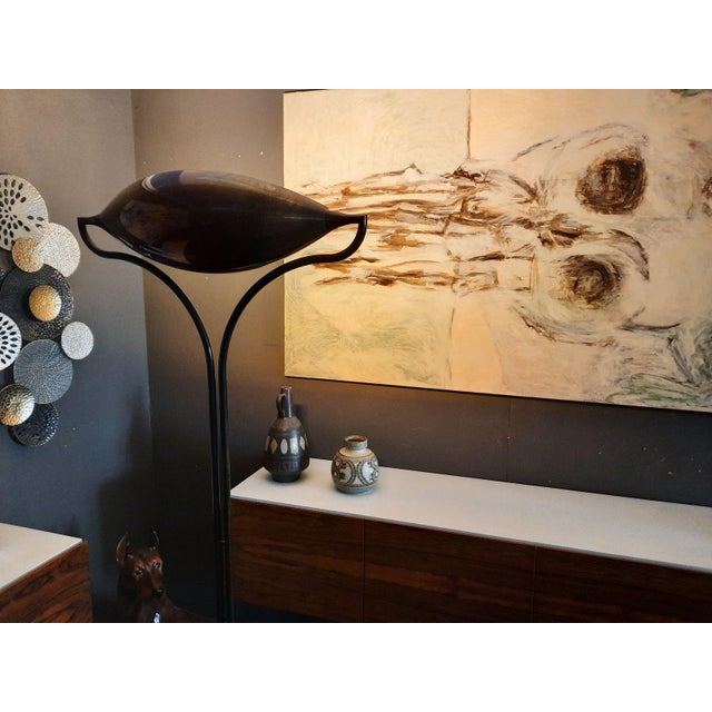 Brass Dona Floor Lamp by Florian Schulz, 1979 For Sale - Image 10 of 11