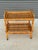 C. 1970s Mid Century Modern Italian Franco Albini Style Rolling Bamboo Bar Cart For Sale - Image 4 of 11