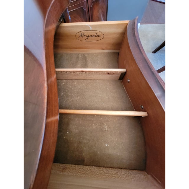 1940s Regency Flame Mahogany Buffet by Morganton Furniture For Sale - Image 13 of 13