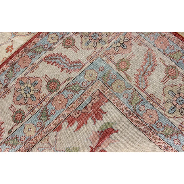 Very Large Vintage Serapi Rug With All-Over Pattern by Keivan Woven Arts 16'8" X 29'0" For Sale - Image 11 of 11