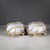 ABOUT Price is per piece. A pair of original oval solid brass bulkhead wall sconces. Four wing nuts secure the front...