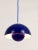 1960s Danish Blue Enameled Flowerpot Pendant Lamp by Verner Panton for Louis Poulsen, 1969 For Sale - Image 5 of 11
