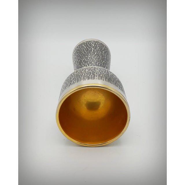 Brutalist Metal Chalice, Spain, 1960s For Sale - Image 12 of 18