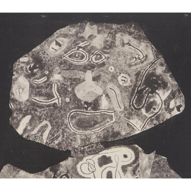 Jean DUBUFFET (1901-1985) Young Man Color Stencil Print Signed in the plate On fine wove paper, 24 x 31 cm (approx. 9 x 13...