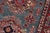 Southwestern Super Kazak Green/Red Wool Rug - 3'0'' X 4'0'' For Sale - Image 4 of 10