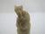 Small Chinese Hand Carved Animal Dog Soapstone Chop Seal Figurine For Sale - Image 9 of 9