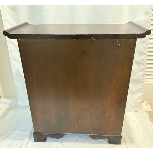 Late 20th Century Chinoiserie Asian Ten-Drawer Apothecary Medicine Cabinet for Ethan Allen For Sale - Image 11 of 15