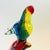 Contemporary Art Glass Parrot For Sale - Image 3 of 9