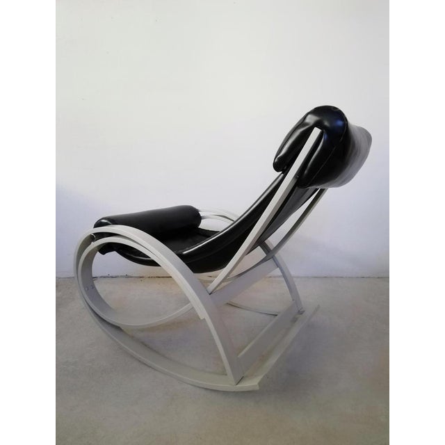 Sgarsul Rocking Chair attributed to Gae Aulenti for Poltronova, 1970s For Sale - Image 14 of 18