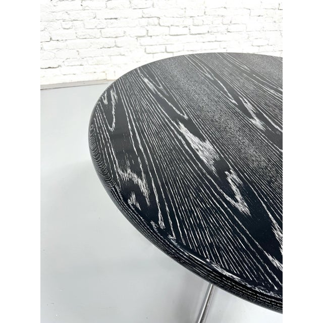 Wood Small Cerused Table by Charles & Ray Eames for Herman Miller For Sale - Image 7 of 12