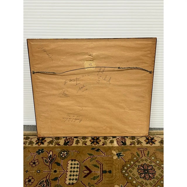 Nancy Willis Solace Signed Pastel/Oil on Paper, Circa 2005 For Sale - Image 11 of 11