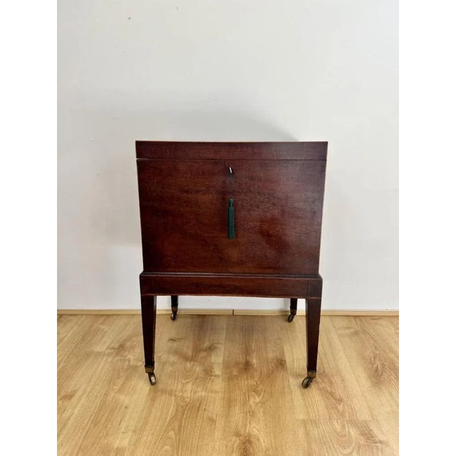Antique George III Mahogany Callarette, 1800s For Sale - Image 11 of 11
