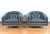 Mid Century Pair of Leather and Steel Lounge Chairs For Sale - Image 10 of 10