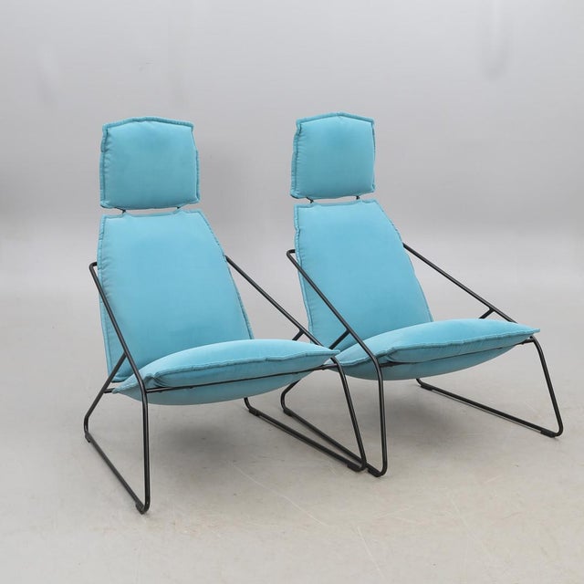 Vintage Scandinavian Villstad Armchairs by Arl Öjerstam for Ikea, 2000s, Set of 2 For Sale - Image 9 of 9