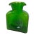 Mid 20th Century Blenko Emerald Green Double Spout Water Bottle Pitcher For Sale