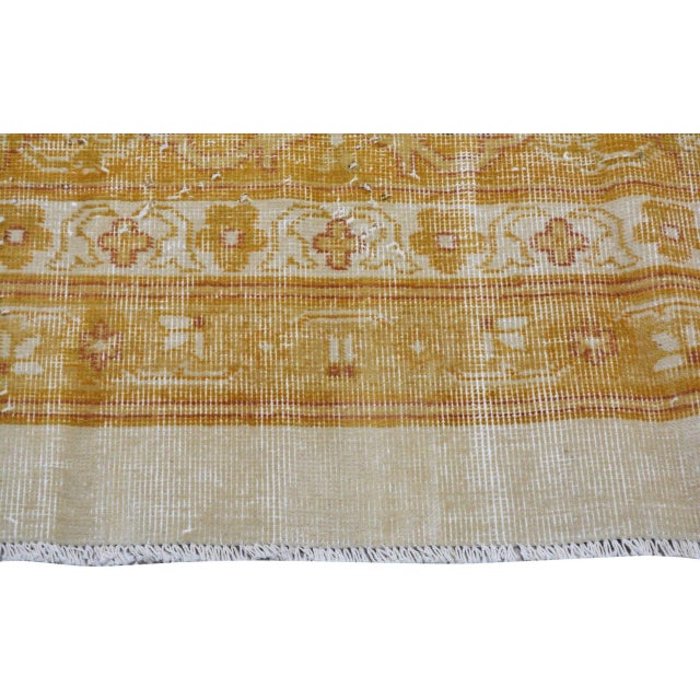 Turkish Vintage Turkish Anatolian Hand Knotted Wool Rug, 11'7x19'2 For Sale - Image 3 of 6