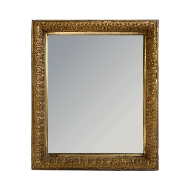 Antique Giltwood Mirror For Sale In Providence - Image 6 of 6