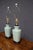 Pair of Celadon Chinoiserie Table Lamps For Sale - Image 4 of 11