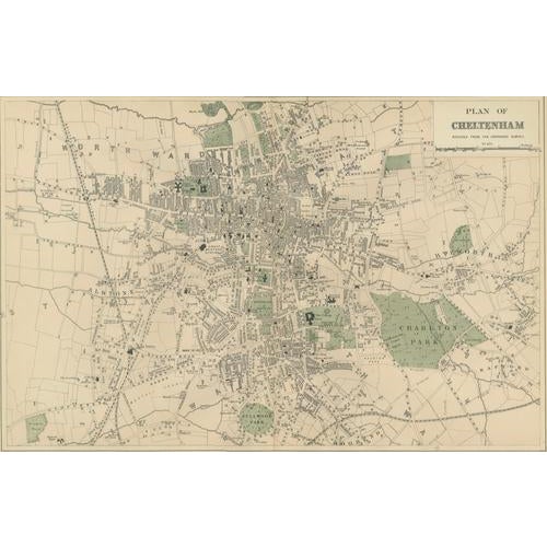 Large Scale Ordnance Atlas Map, 1885 For Sale - Image 3 of 11