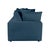 Cali Navy Performance Fabric Modular Loveseat For Sale - Image 4 of 7