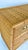 Wood Vintage Campaign Style Faux Bamboo Wicker Chest of Drawers For Sale - Image 7 of 12