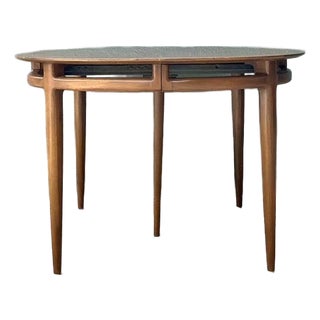 Vintage MCM Extendable Dining Table For Sale