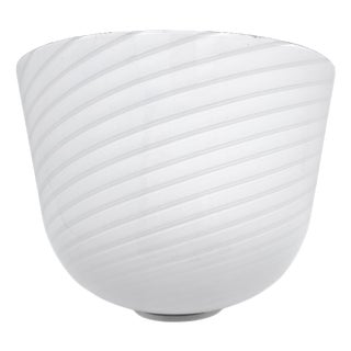 De Majo Murano Swirl Glass Wall Lamp, 1980s For Sale