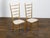 Pair of Midcentury Italian Gilt Wood High Back Side Chairs with Upholstery For Sale - Image 9 of 12