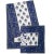 Indian Blossom Blue Runner For Sale - Image 3 of 5