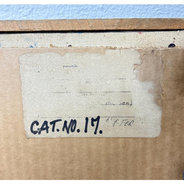 Mid-Century Modern Portrait of the Artist's Son by Philip Behymer (1936–2013) For Sale - Image 14 of 14