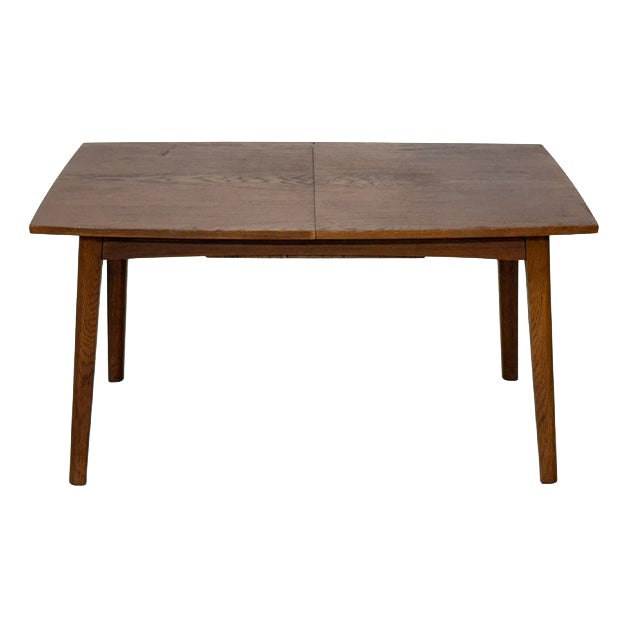 Mid-Century Extendable and Height-Adjustable Dining Table, 1960s For Sale