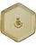Mid 20th Century Vintage Ritz Paris Hotel France Beige Porcelain Ashtray Dish For Sale - Image 5 of 11