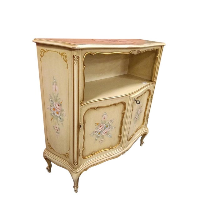 Venetian 2-Door Cabinet, 1950s For Sale - Image 3 of 6
