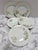 Vintage Floral Porcelain China Side Plates, Set of Five For Sale - Image 9 of 10