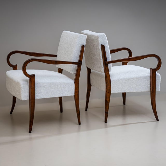 Pair of Armchairs, possibly Italy, 1940s For Sale In New York - Image 6 of 18