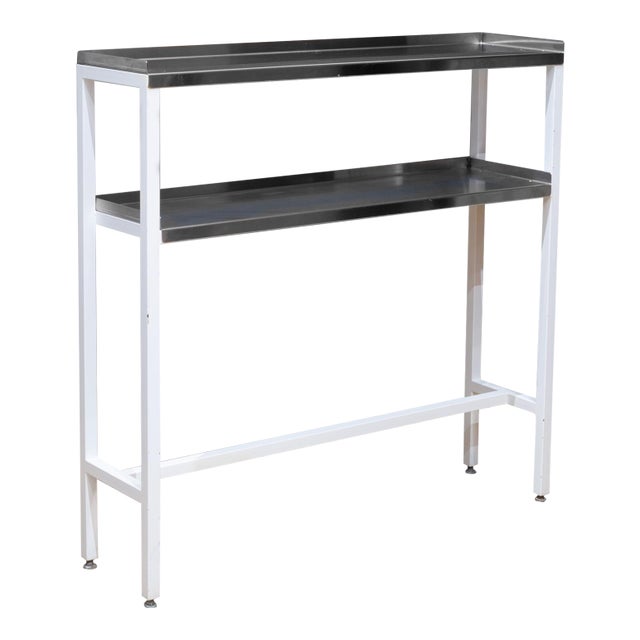 Vintage Metal Hospital Table c.1950 For Sale