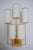Wall Sconce Tiges5 in Patinated Gold Metal and Fabric by Aymeric Lefort For Sale - Image 6 of 14