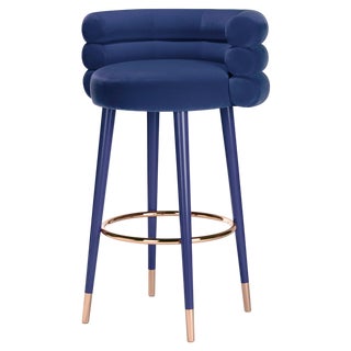 Marshmallow Bar Stool by Royal Stranger For Sale