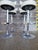 Vintage French Bar Stools, 1980s, Set of 3 For Sale - Image 6 of 12