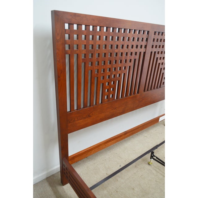 Stickley King Bed For Sale - Image 9 of 11