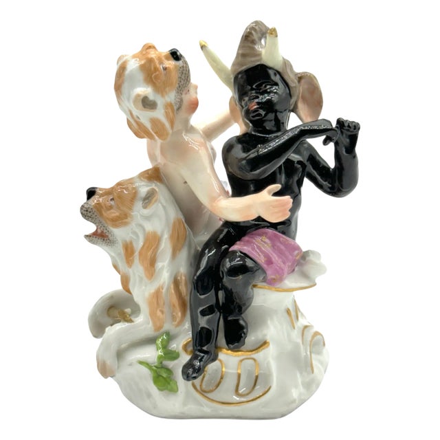 Meissen Porcelain Allegory of the Continent of Africa, Circa 1750 For Sale