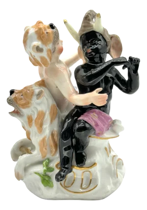 Meissen Porcelain Allegory of the Continent of Africa, Circa 1750
