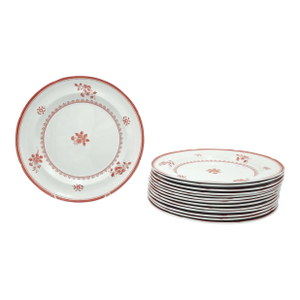 Set of Fourteen Spode Gloucester Dinner Plates, England Circa 1920