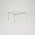 Mid-Century Modern Italian Bauhaus Square Coffee Table in Chrome and Glass, 1980s For Sale - Image 16 of 16