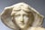 Alabaster 19th Century Adolfo Luchini Alabaster Sculpture: Italian Harvest Maiden, 20" For Sale - Image 8 of 10